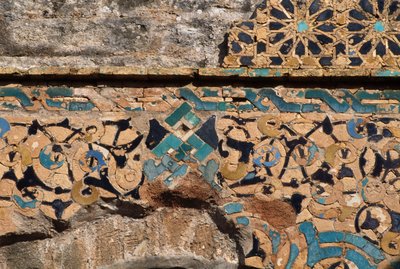 Chella necropolis, medersa, detail of the door by Moroccan School